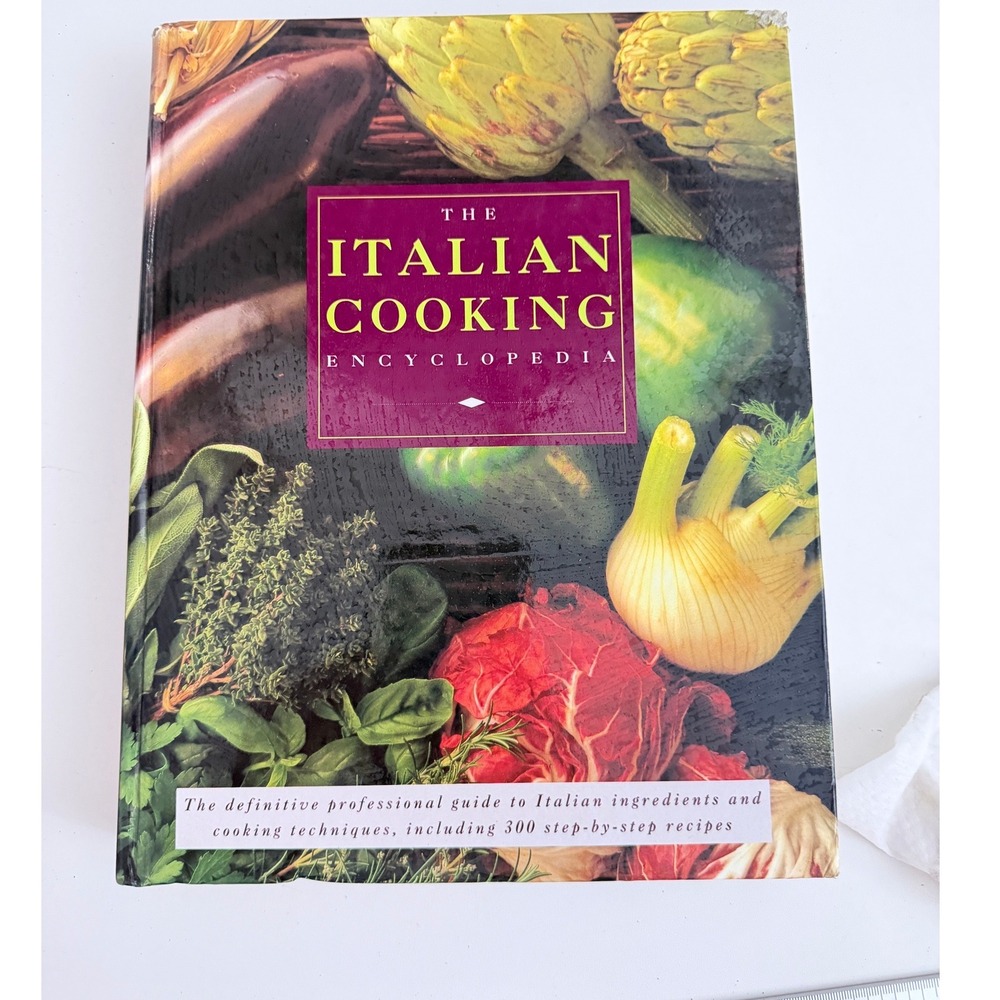 The Italian Cooking Encyclopedia Hardcover Cookbook 300 Recipes 1901289087